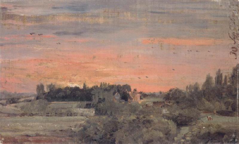 View towards the rectory, John Constable